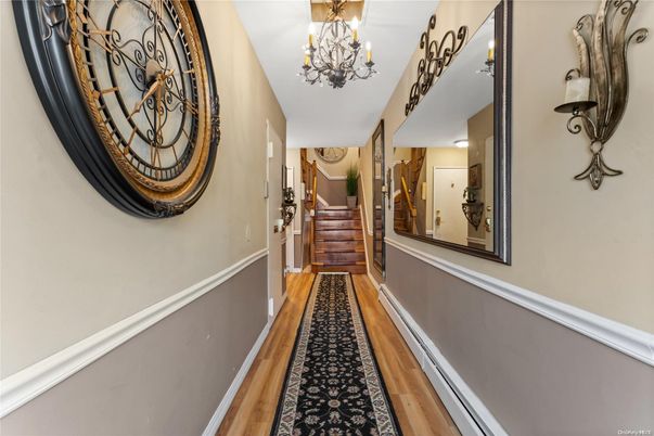 Chandelier, Interior, Wood Texture Flooring