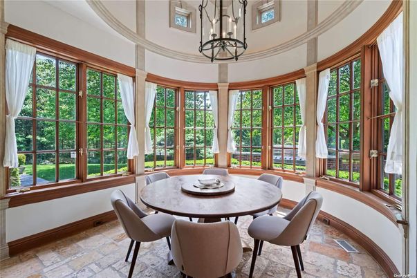 Dining room, Interior, Pendant Lights, Sun Room