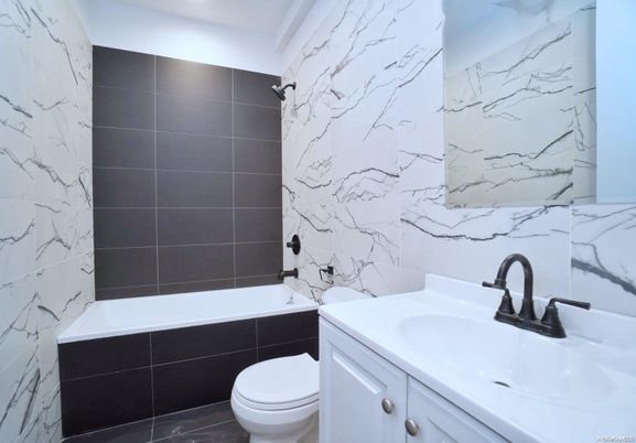 Bathroom, Interior, Marble Walls