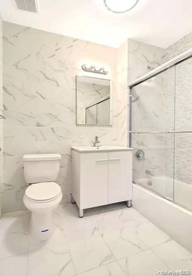 Bathroom, Glass Shower, Interior, Marble, Marble Walls