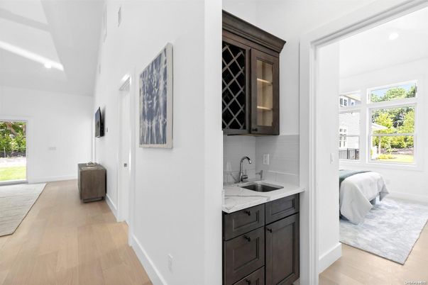 Bedroom, Interior, Kitchen, Recessed Lighting, Wood Texture Flooring