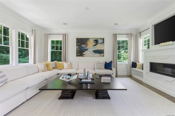 Fireplace, Interior, Living room, Recessed Lighting