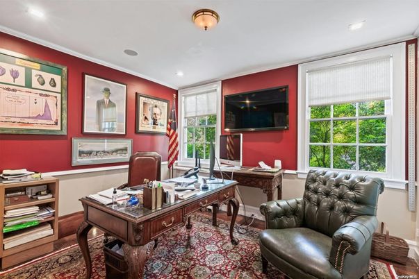 Home Office, Interior, Recessed Lighting