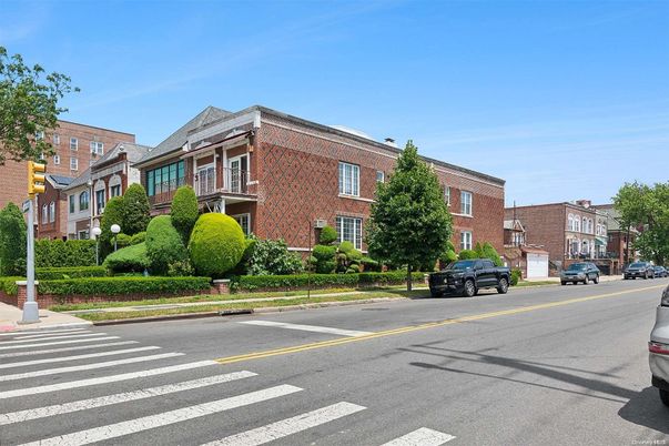 Exterior, Facade, Brick Facade, Condo Building
