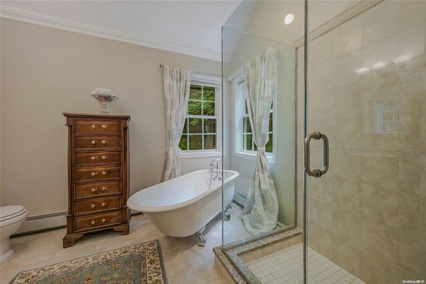 Bathroom, Free Standing Baths, Glass Shower, Interior