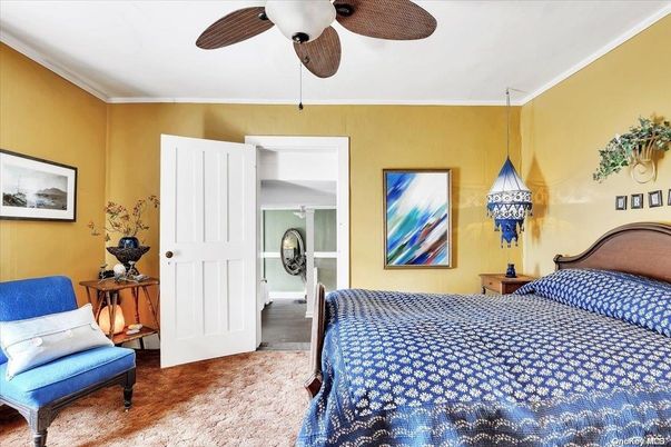 Bedroom, Interior, Pendant Lights, Washer