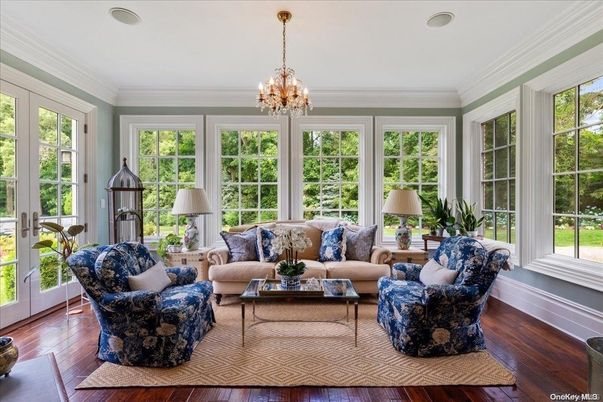 Chandelier, Interior, Living room, Wood Texture Flooring