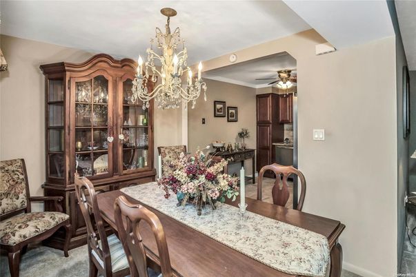 Chandelier, Dining room, Interior