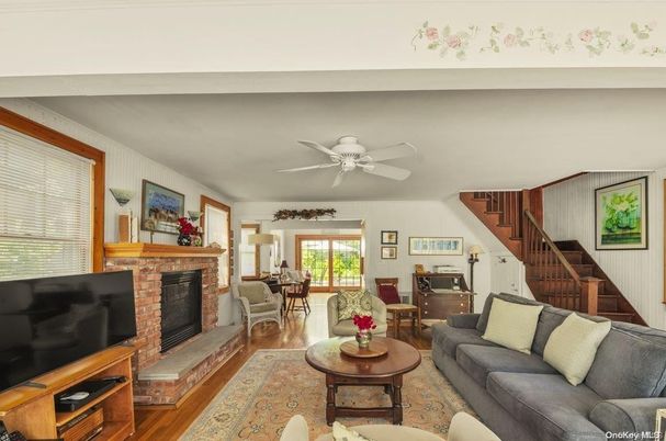 Fireplace, Interior, Living room, Wood Texture Flooring