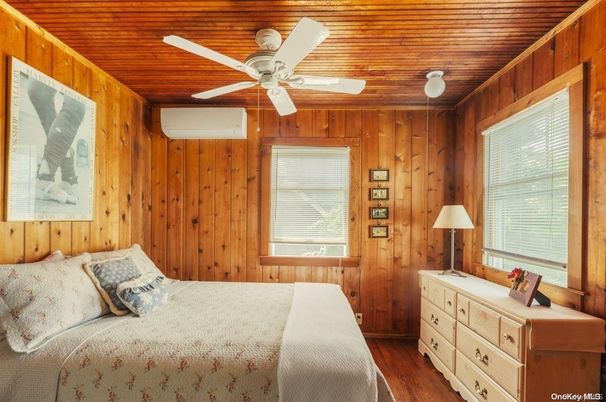 Bedroom, Interior, Wooden Ceilings, Wood Texture Flooring, Wooden Walls