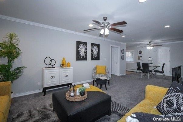 Dining room, Interior, Recessed Lighting