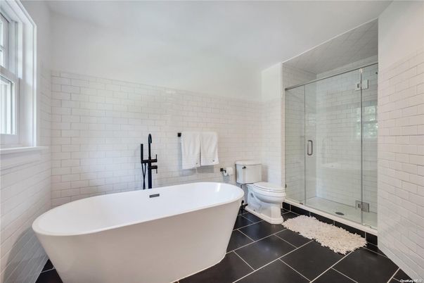 Bathroom, Free Standing Baths, Glass Shower, Interior
