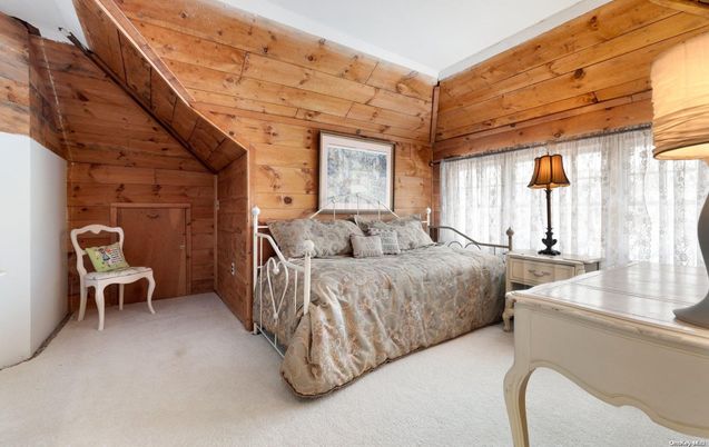 Bedroom, Interior, Wooden Walls