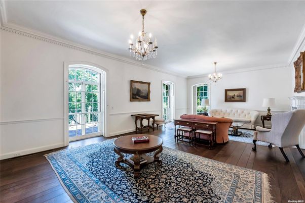 Chandelier, Interior, Living room, Wood Texture Flooring