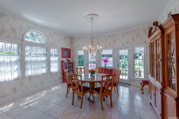 Chandelier, Dining room, Interior