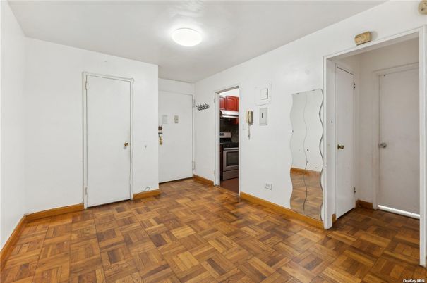 Empty room, Interior, Kitchen, Wood Texture Flooring