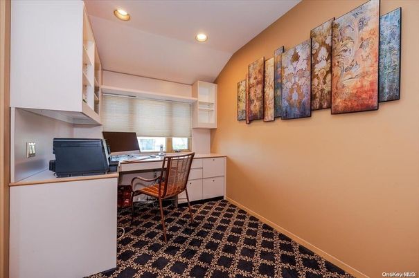 Home Office, Interior, Recessed Lighting