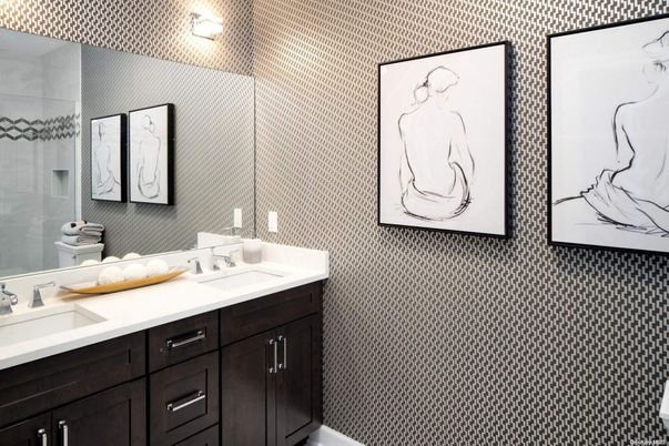 Bathroom, Dual Sink Vanities, Interior