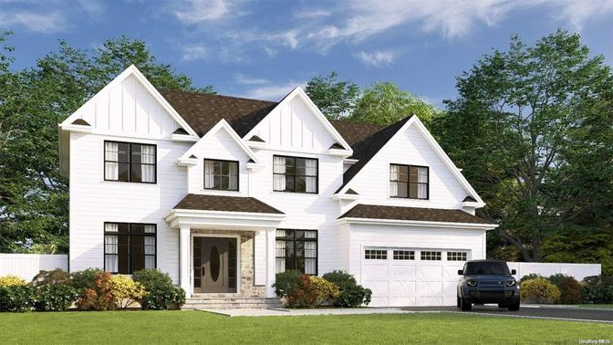Attached, Exterior, Facade, Farmhouse