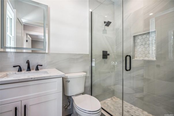 Bathroom, Glass Shower, Interior