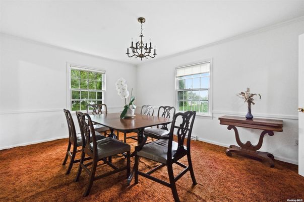 Chandelier, Dining room, Interior