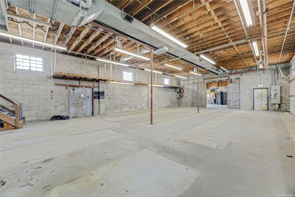 Interior, Stone Walls, Wooden Beams