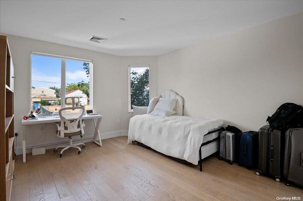 Bedroom, Home Office, Interior, Wood Texture Flooring