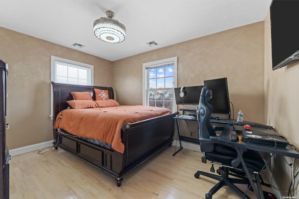 Bedroom, Home Office, Interior, Wood Texture Flooring