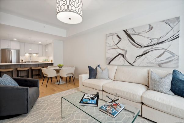 Dining room, Interior, Kitchen, Living room, Pendant Lights, Recessed Lighting, Stainless Steel Appliances, Wood Texture Flooring