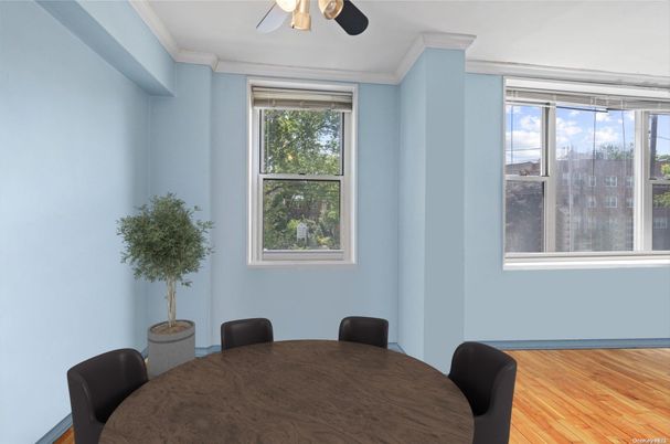 Dining room, Interior, Wood Texture Flooring