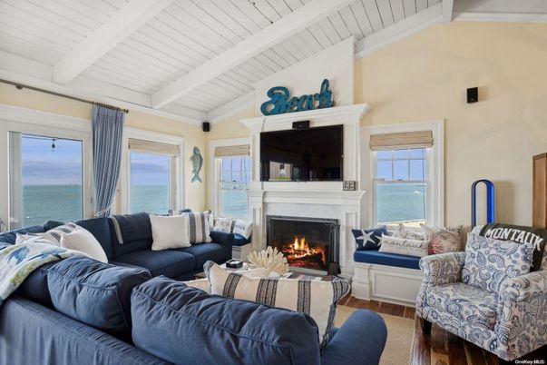 Fireplace, Interior, Living room, Water, Wood Texture Flooring