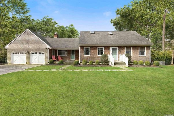 Attached, Exterior, Facade, Brick Facade, Cape Cod