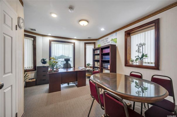 Home Office, Interior, Recessed Lighting