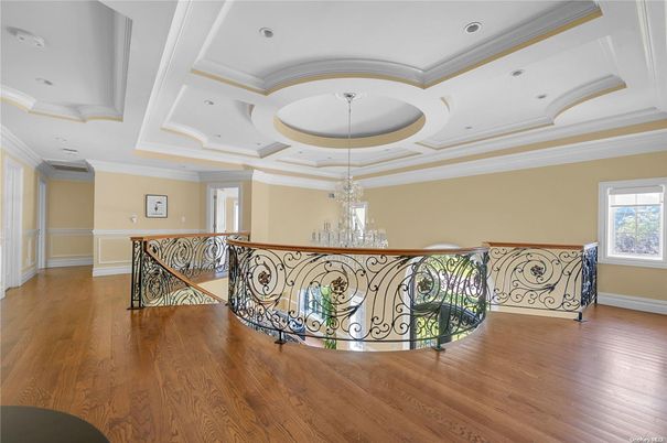 Chandelier, Interior, Recessed Lighting, Wood Texture Flooring