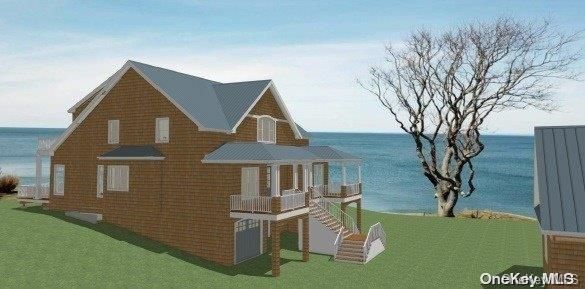 Exterior, Facade, Water, None