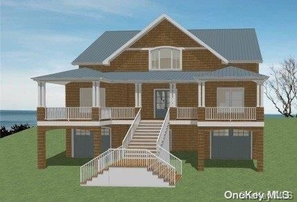 Exterior, Facade, Water, Queen Anne Victorian