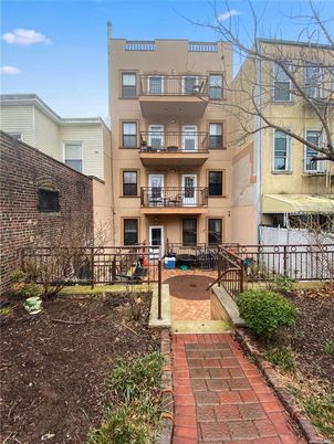 Exterior, Facade, Brick Facade, Condo Building