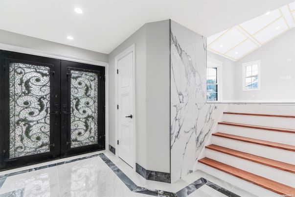 Interior, Marble, Marble Walls, Recessed Lighting