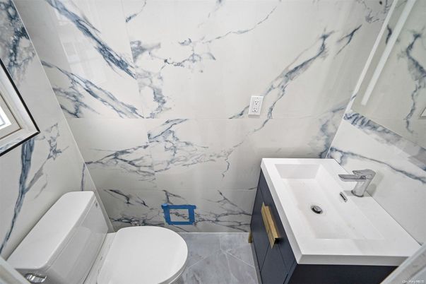 Bathroom, Interior, Marble Walls