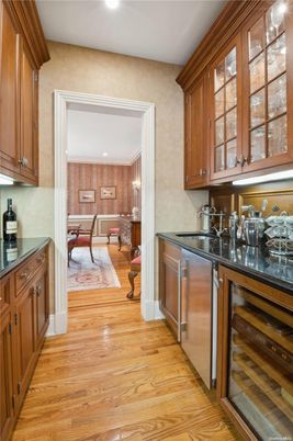 Dining room, Interior, Kitchen, Recessed Lighting, Wood Texture Flooring