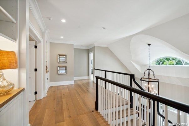 Chandelier, Interior, Recessed Lighting, Wood Texture Flooring