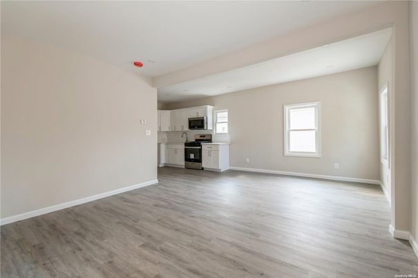 Empty room, Interior, Kitchen, Wood Texture Flooring