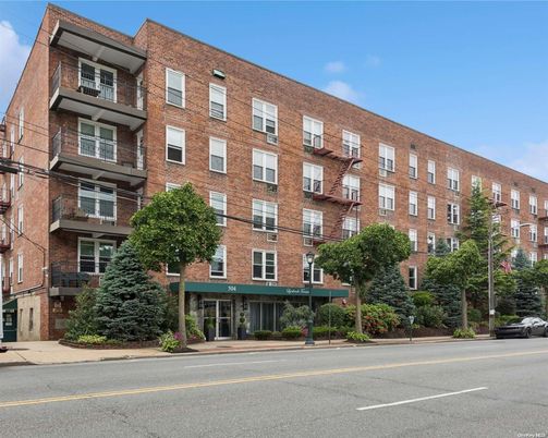 Exterior, Facade, Brick Facade, Condo Building