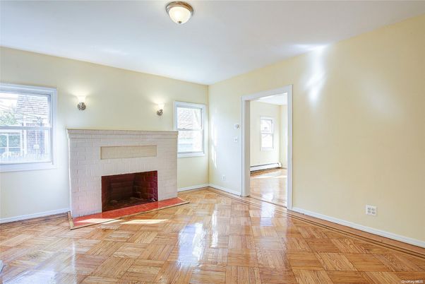 Empty room, Fireplace, Interior, Wood Texture Flooring