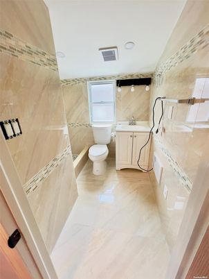Bathroom, Interior, Marble Walls
