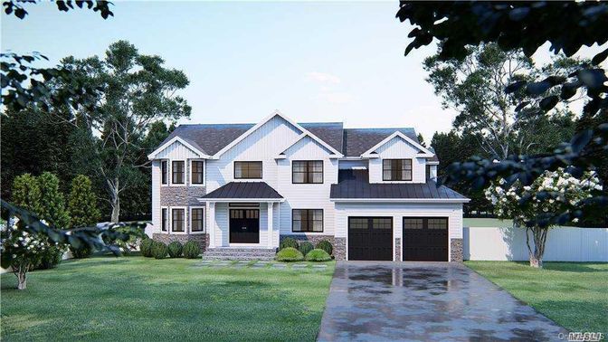 Attached, Exterior, Facade, Farmhouse