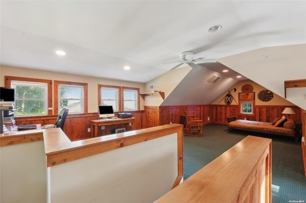 Home Office, Interior, Recessed Lighting