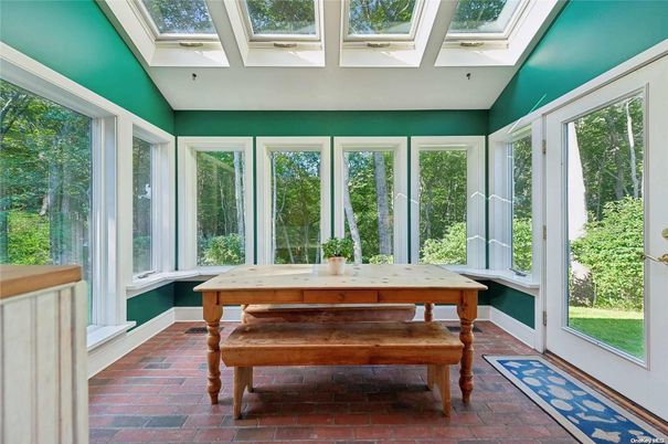 Dining room, Interior, Sun Room