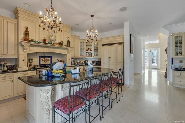 Chandelier, Interior, Kitchen, Recessed Lighting
