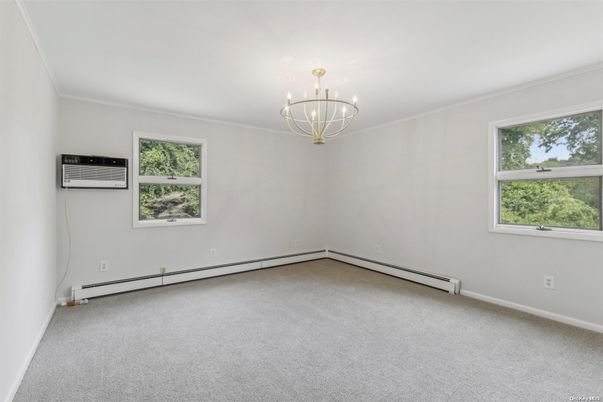 Chandelier, Empty room, Interior